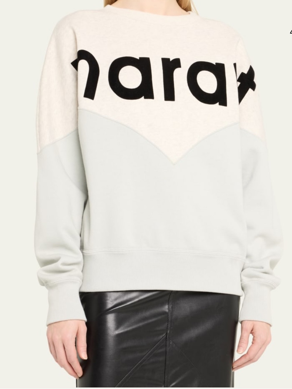 Isabel Marant Houston Sweatshirt in Light Blue